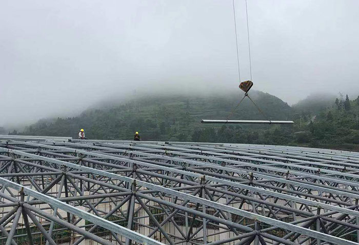 威海网架施工